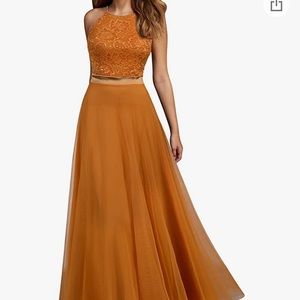 NWT RED evening gown bridesmaid dress